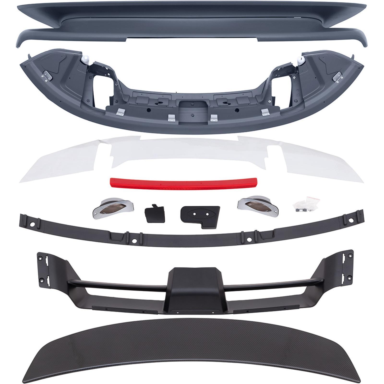 HECKSPOILER           911, passend für 19->>         TURBO-OPTIK,